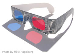 Wedge Dingy Scene The Paper Project - Make Your Own 3-D Glasses
